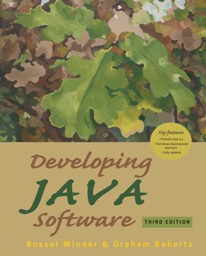 Developing Java Software, 3rd Edition (0470090251) cover image
