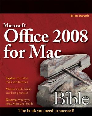 Microsoft Office 2008 for Mac Bible (0470383151) cover image