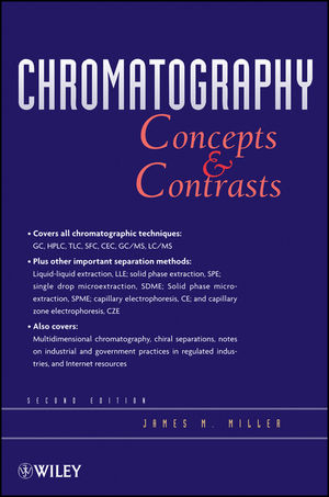 Chromatography: Concepts and Contrasts, 2nd Edition (0470530251) cover image