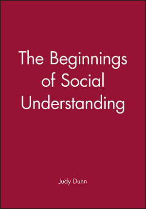 The Beginnings of Social Understanding (0631157751) cover image
