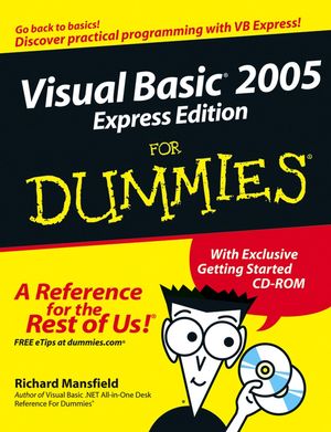 Visual Basic® 2005 Express Edition For Dummies® (0764597051) cover image