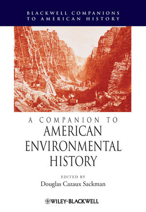 A Companion to American Environmental History (1405156651) cover image