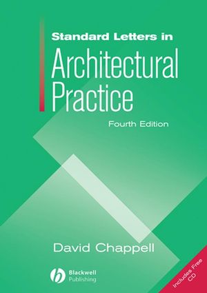 Standard Letters in Architectural Practice, 4th Edition (1405179651) cover image