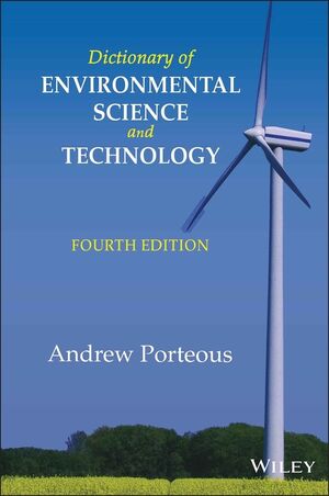 Dictionary of Environmental Science and Technology, 4th Edition (0470061952) cover image