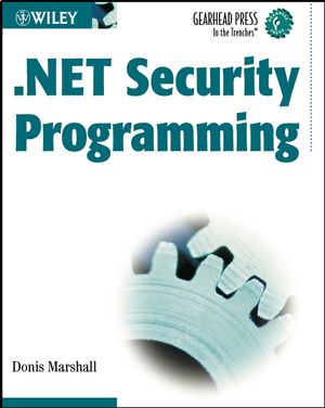 .NET Security Programming (0471222852) cover image