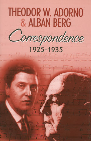 Correspondence 1925-1935 (0745623352) cover image