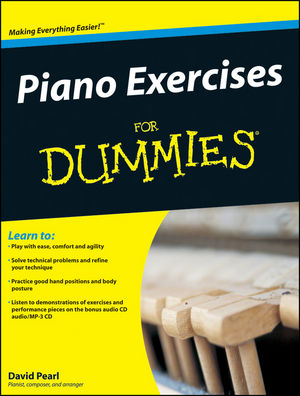 Piano Exercises For Dummies (0470387653) cover image