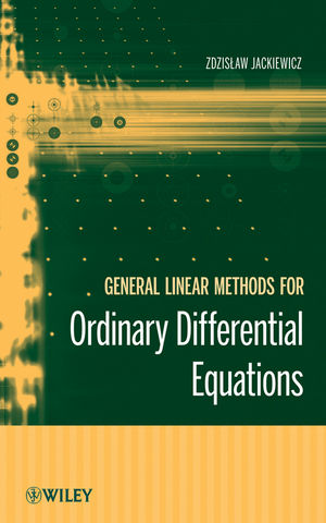 General Linear Methods for Ordinary Differential Equations (0470408553) cover image