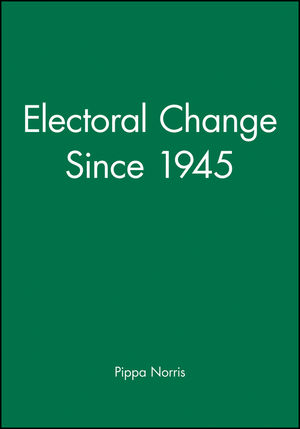 Electoral Change Since 1945 (0631167153) cover image