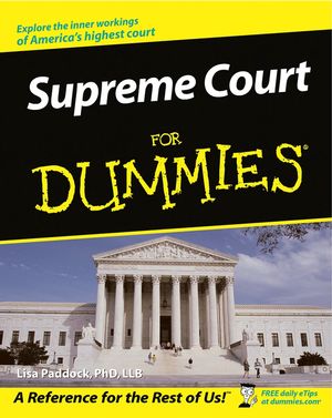 Supreme Court For Dummies (1118068653) cover image