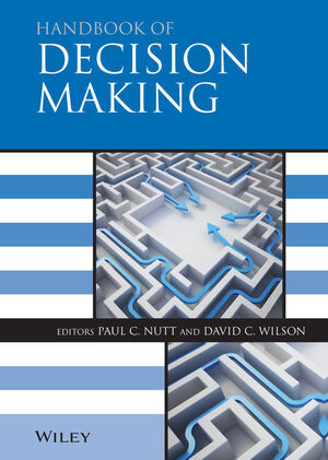Handbook of Decision Making (1405161353) cover image