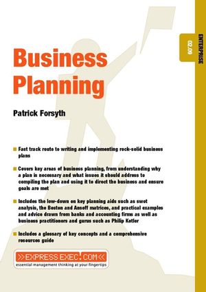 Business Planning: Enterprise 02.09 (1841123153) cover image