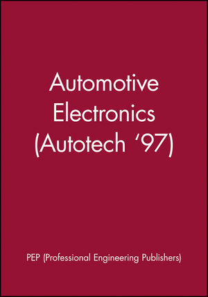 Automotive Electronics (Autotech '97) (1860581153) cover image