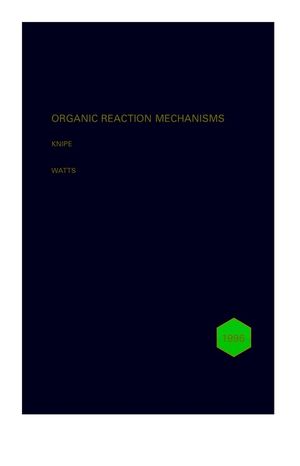 Organic Reaction Mechanisms 1996: An annual survey covering the literature dated December 1995 to November 1996 (0470066954) cover image