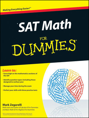 SAT Math For Dummies (0470620854) cover image