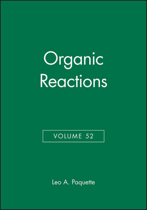 Organic Reactions, Volume 52 (0471183954) cover image