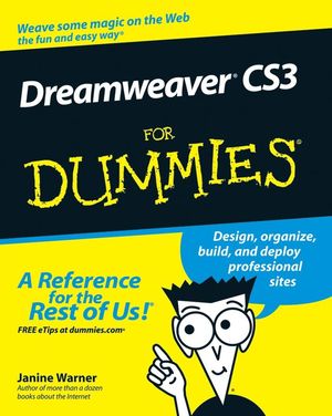 Dreamweaver CS3 For Dummies (1118051254) cover image