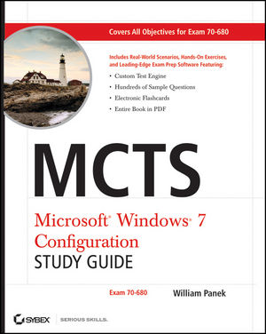 MCTS Windows 7 Configuration Study Guide: Exam 70-680 (0470568755) cover image
