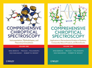 Comprehensive Chiroptical Spectroscopy, 2 Volume Set (0470641355) cover image