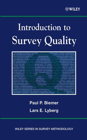 Introduction to Survey Quality (0471193755) cover image