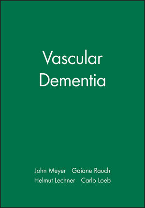 Vascular Dementia (0879934255) cover image