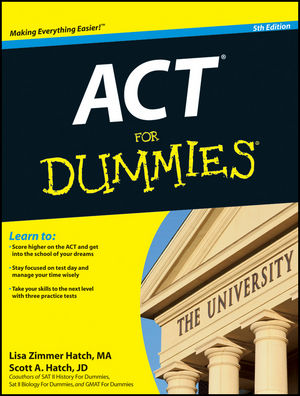 ACT For Dummies, 5th Edition (1118095855) cover image