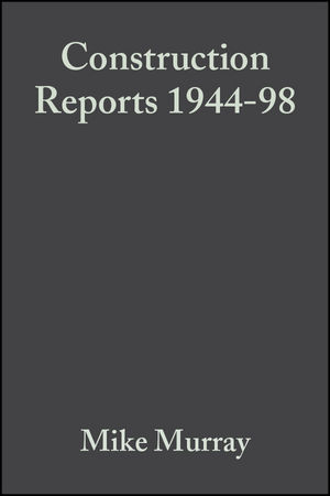 Construction Reports 1944-98 (1405147555) cover image