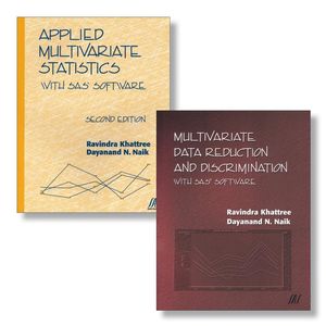 Applied Multivariate Statistics With SAS Software, 2e + Multivariate Data Reduction and Discrimination with SAS Software Set (0470388056) cover image