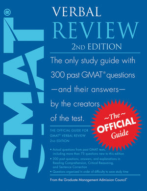 The Official Guide for GMAT Verbal Review, 2nd Edition (0470449756) cover image