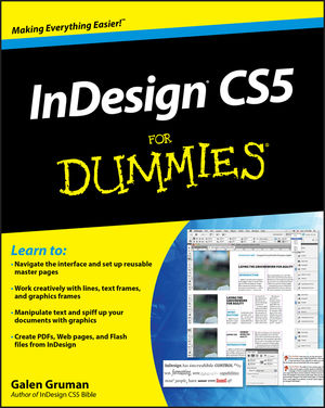 InDesign CS5 For Dummies (0470646756) cover image