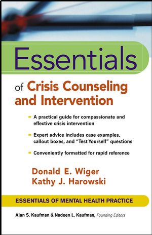 Essentials of Crisis Counseling and Intervention (0471417556) cover image