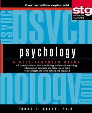Psychology: A Self-Teaching Guide (0471443956) cover image