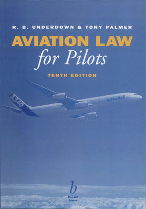 Aviation Law for Pilots, 10th Edition (0632053356) cover image