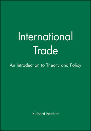 International Trade: An Introduction to Theory and Policy (1557861056) cover image