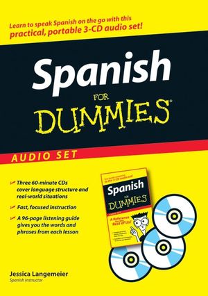 Spanish For Dummies Audio Set (0470095857) cover image