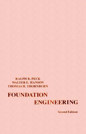 Foundation Engineering, 2nd Edition (0471675857) cover image