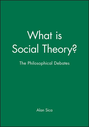 What is Social Theory?: The Philosophical Debates (0631209557) cover image