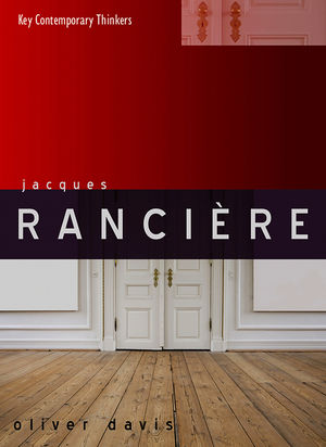 Jacques Rancière (0745646557) cover image