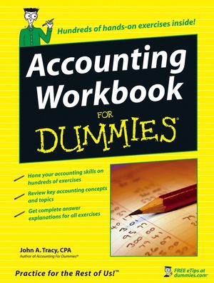 Accounting Workbook For Dummies (0471791458) cover image