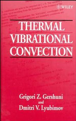 Thermal Vibrational Convection (0471973858) cover image