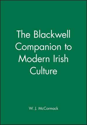 The Blackwell Companion to Modern Irish Culture (0631165258) cover image