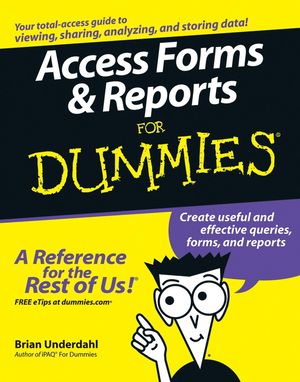 Access Forms and Reports For Dummies (0764599658) cover image