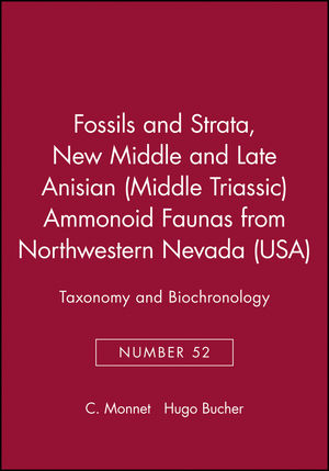 New Middle and Late Anisian (Middle Triassic) Ammonoid Faunas from Northwestern Nevada (USA): Taxonomy and Biochronology, Proceedings of the 5th International Brachiopod Conference (1405163658) cover image