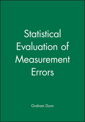 Statistical Evaluation of Measurement Errors (0470682159) cover image