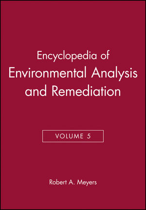 Encyclopedia of Environmental Analysis and Remediation, Volume 5 (0471166359) cover image