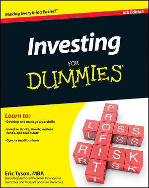 Investing For Dummies, 6th Edition (047090545X) cover image Investing For Dummies, 6th Edition (047090545X) cover image
