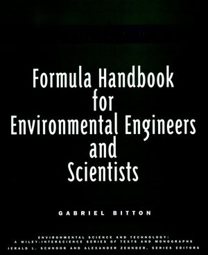 Formula Handbook for Environmental Engineers and Scientists (047113905X) cover image