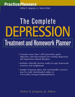 The Complete Depression Treatment and Homework Planner (047164515X) cover image