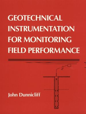 Geotechnical Instrumentation for Monitoring Field Performance (0471005460) cover image
