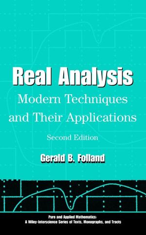 Real Analysis: Modern Techniques and Their Applications, 2nd Edition (0471317160) cover image